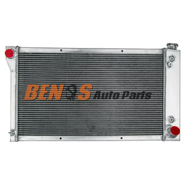 3 Row Aluminum Radiator Compatible With 1967-1972 Chevy GMC C10 C20 C30 K10 Truck