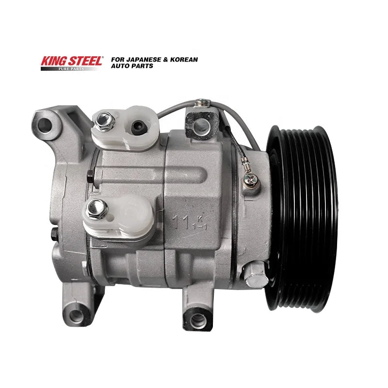OE 88320-0K341/0K240/0K080/0K020 Auto Parts Electric Pulley 7PK Car 12V Air Conditioning Compressor AC for INNOVA HILUX 2KD 1KD