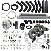 Load image into Gallery viewer, Honda Civic D17 EX / DX / GX / HX / LX T04E T3/T4 Turbo Kit with Wastegate, Intercooler &amp; Manifold