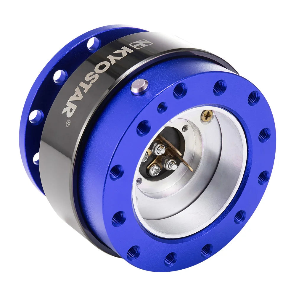 Universal 82 mm Aluminium Steering Wheel Quick Release Control Hub Adapter