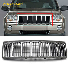 Load image into Gallery viewer, PERFECTRAIL 55157458AB 55157458AE Factory Auto Car Body Parts Chrome Front Grille for Jeep Grand Cherokee III SUV 2005-2010