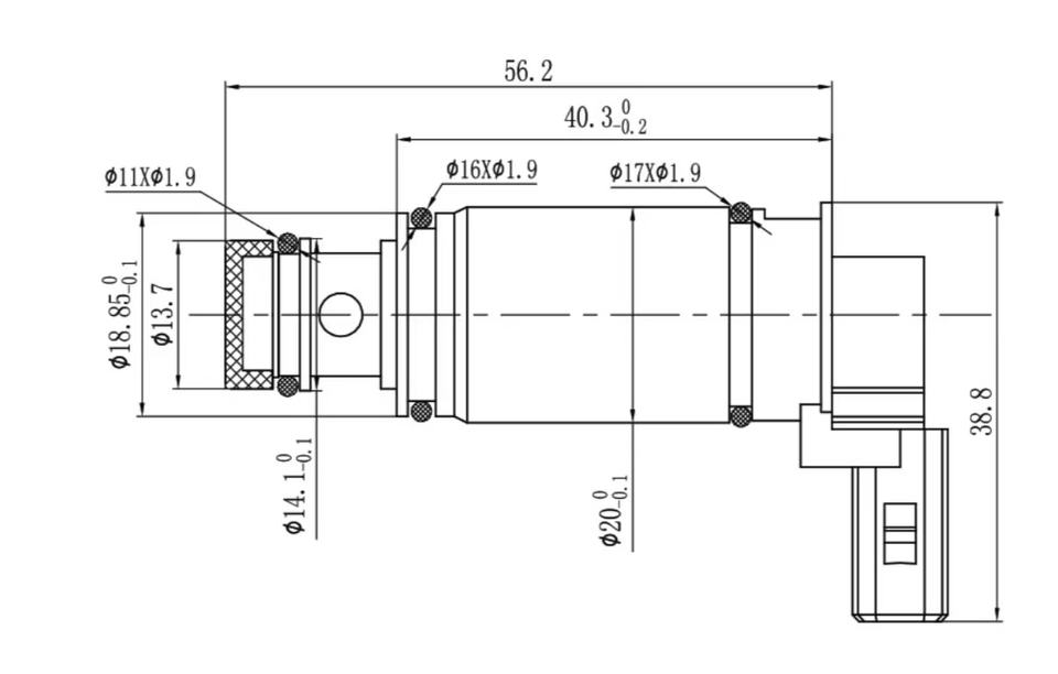 Control Valve for Automotive Air Conditioning Compressor OE 1973KH114