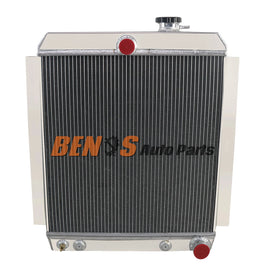 4 Row Radiator with Shroud and Fan for Chevy Truck 3100 3600 3800 1947-1954