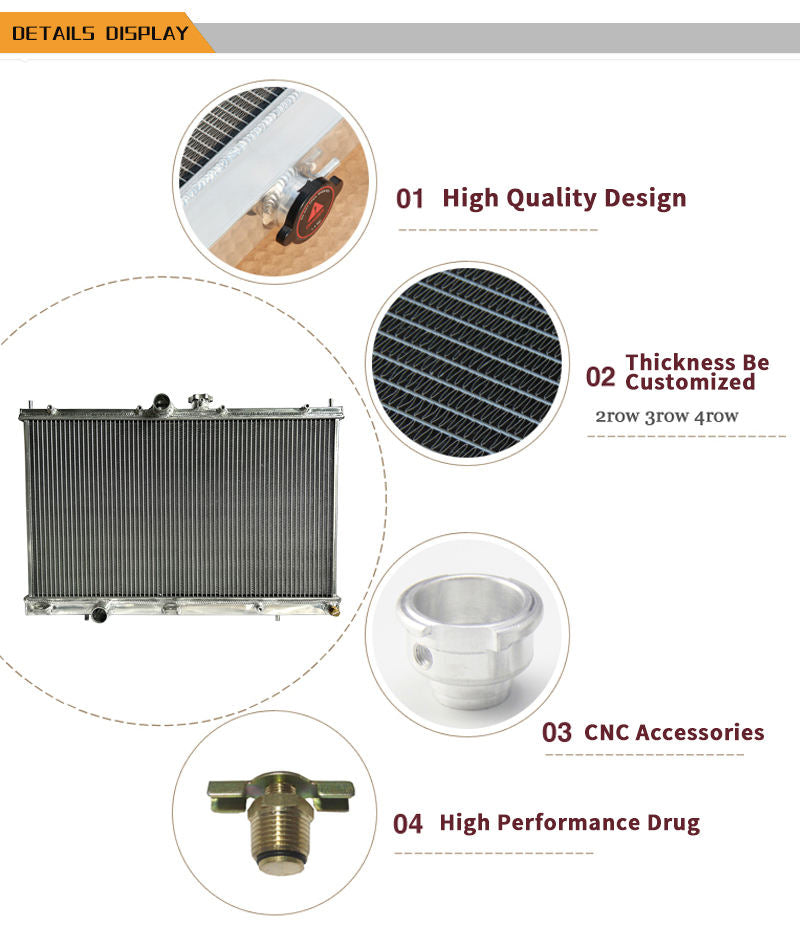 Aluminum Radiator for Exclusive Custom-made Radiator