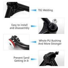 Load image into Gallery viewer, Chevrolet Silverado and GMC Sierra 1500 1999-2006 Aluminium Upper Control Arm Pair with PU Bushings