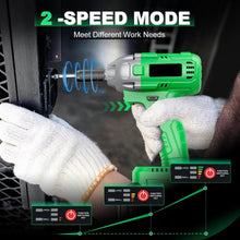 Load image into Gallery viewer, 20V Cordless Impact Wrench 320nm Max Torque Electric Drill for Car DIY Drop Shipping Available Stocked Local US Warehouse