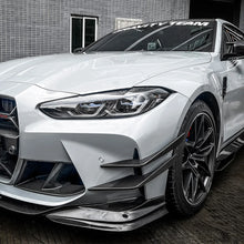 Load image into Gallery viewer, BMW M3 G80 / M4 G82 / G83 2021+ Carbon Fibre Front Bumper Canards / Splitters
