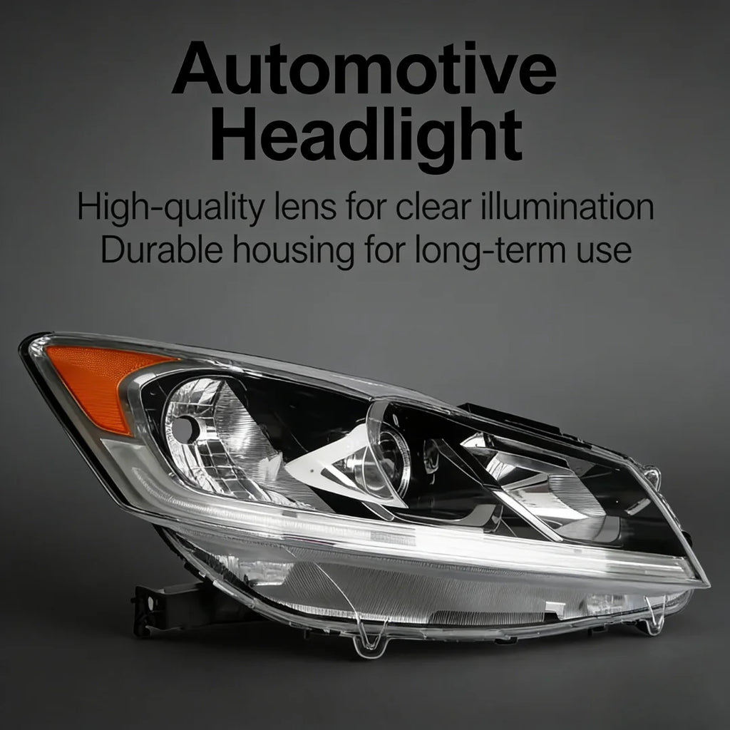 LED Daytime Running Light W/ Red Lens for Infiniti,Durable Aluminum Housing,Amber Light Great for Estate Daily Driving