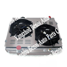 Load image into Gallery viewer, 4 Row Radiator with Shroud Fan and Relay for 1964-66 Ford Galaxie V8