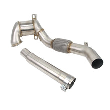 Load image into Gallery viewer, VW Golf GTI MK7 MK7.5 / Audi A3 8V / Jetta GLI EA888.3 1.8T 2.0T 4 inch Catless Cast Downpipe with Hardware