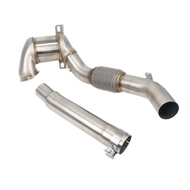VW Golf GTI MK7 MK7.5 / Audi A3 8V / Jetta GLI EA888.3 1.8T 2.0T 4 inch Catless Cast Downpipe with Hardware