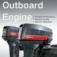 Load image into Gallery viewer, Durable 15HP 2-Stroke Outboard Motor | Trustworthy Power for Recreational Yachts &amp; Fishing Boats
