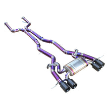 Load image into Gallery viewer, BMW M3 G80 G81 / M4 G82 G83 2021+ S58 3.0TT Grade 5 Titanium Valved Catback Exhaust Burnt Finish