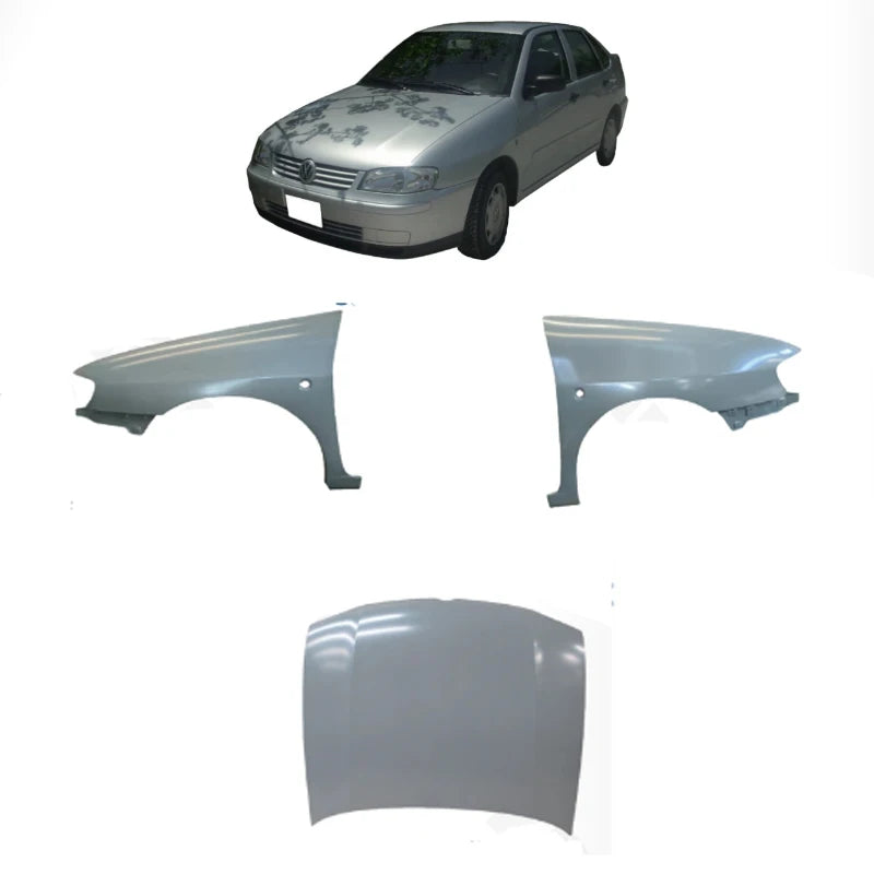 VW Polo / Derby South America Left Front Fender 6K0821021D