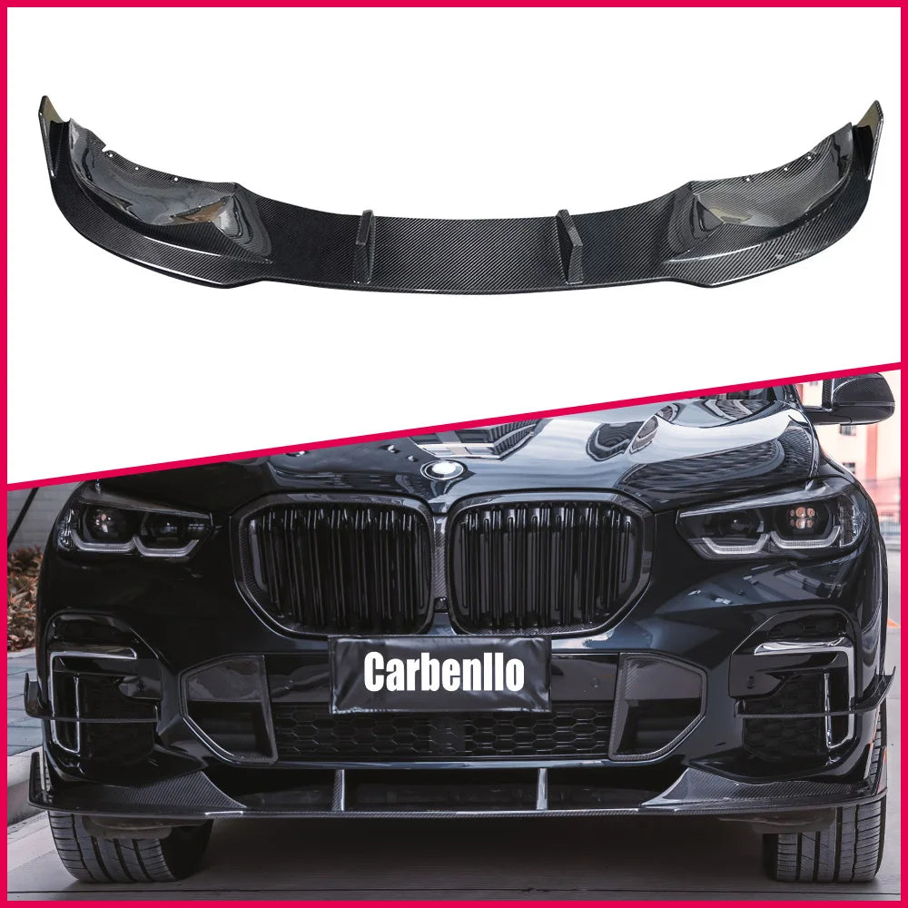 BMW X5 G05 / G18 2019+ Carbon Fibre Front Bumper Lip