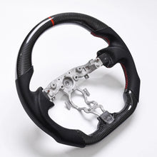 Load image into Gallery viewer, Nissan 370Z 2008-2020 Real Carbon Fibre Three-Spoke Sports Steering Wheel
