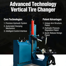 Load image into Gallery viewer, High Performance Vertical Tire Demount Machine, Hydraulic System, Long Service Life, Suitable for Car &amp; Truck Tire