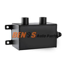 Load image into Gallery viewer, 10AN 2 Port Oil Catch Can Reservoir Tank with Breather Filter Baffled