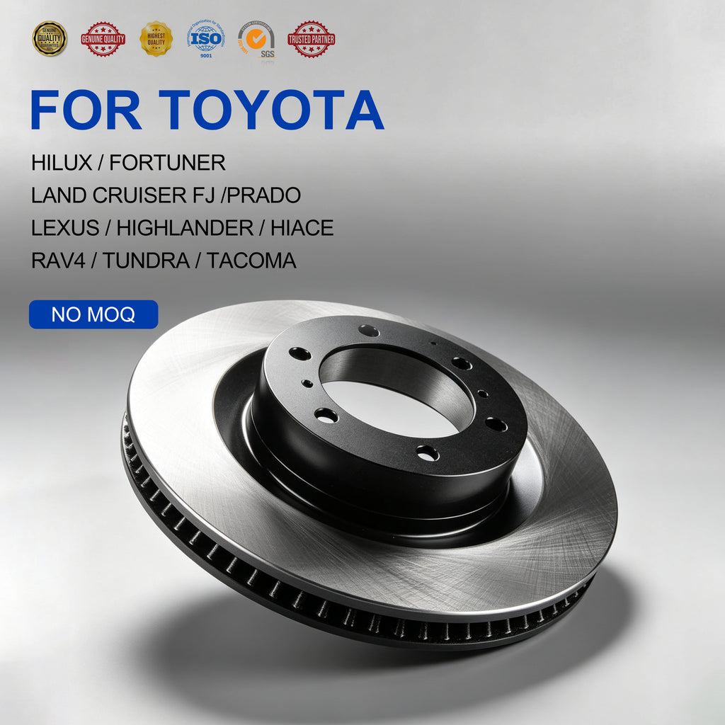 [ROT-TYT-010] 2009-2023 Toyota Land Cruiser Prado J150 / Lexus GX460 Brake Disc / Rotor