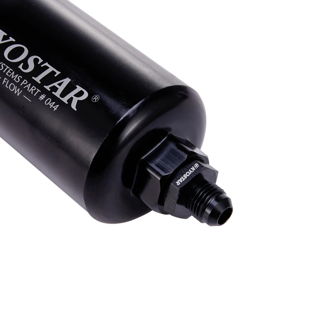 Universal External Fuel Pump 300LPH - E85 Compatible, M18x1.5, Black