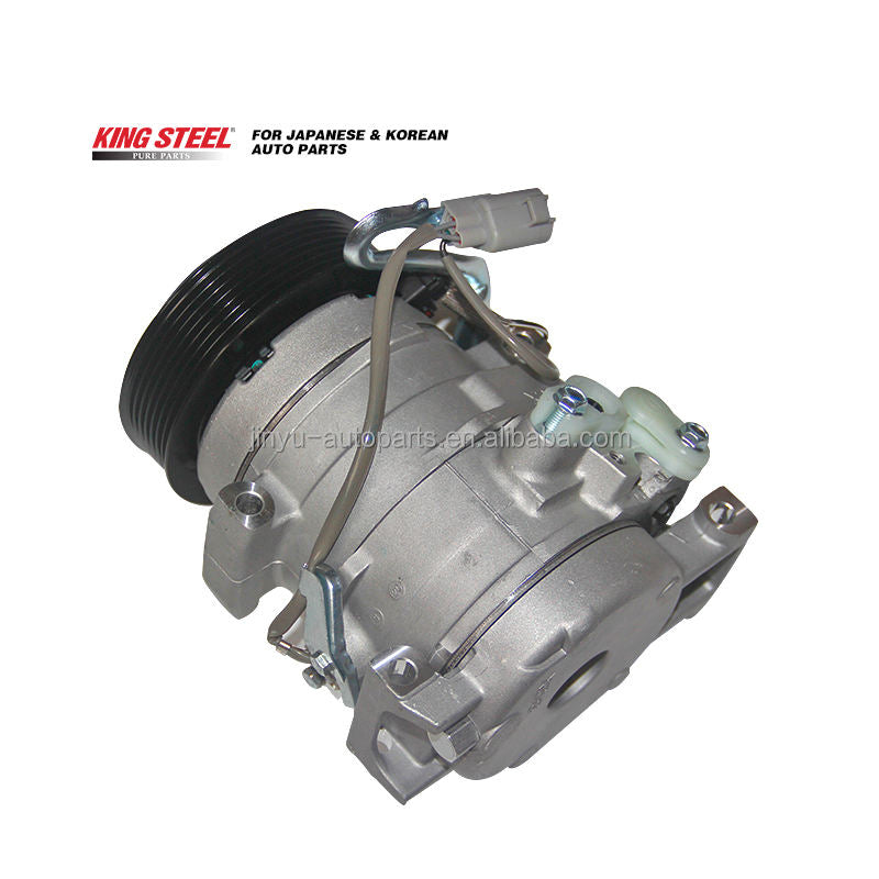 KINGSTEEL 88320-35700 7PK 24V Auto Air Conditioning System Spare Part Car Electric AC Compressor for LAND CURISER PRADO GRJ120