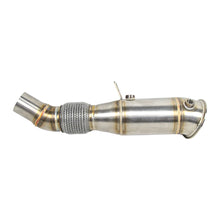 Load image into Gallery viewer, BMW F30 F32 F36 F20 F21 F22 2012-2017 320i 328i 420i 428i 4 inch Stainless Race Downpipe - Direct Replacement