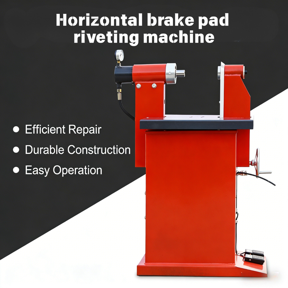 Hydraulic Horizontal Brake Shoe Riveting Machine, Stable & Durable for Heavy Duty Vehicle Brake Maintenance & Production