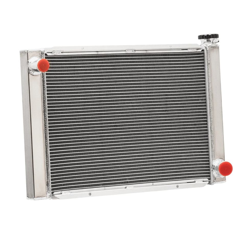 High Performance 28"x19" Universal 2-Row Aluminum Radiator for Chevy GM SBC BBC