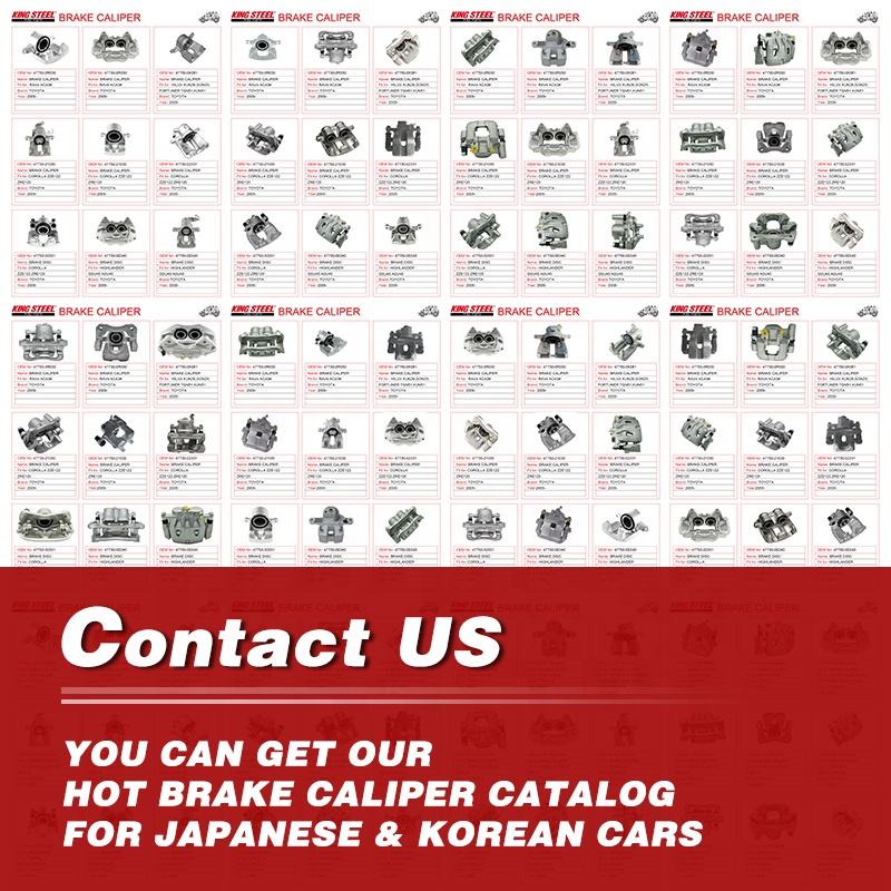 KINGSTEEL OEM 47730-0K190 477300K190 New 2 Pistons Brake Calipers for HILUX VIGO KUN TGN26