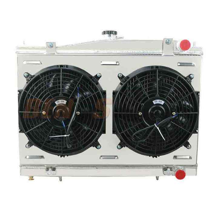 3Row Car Radiator Shroud for Nissan Skyline R33 R34 GTS GTS-T GTR GTT RB25DET SP05