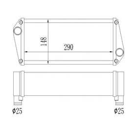 ALL ALUMINUM CUSTOM RADIATOR