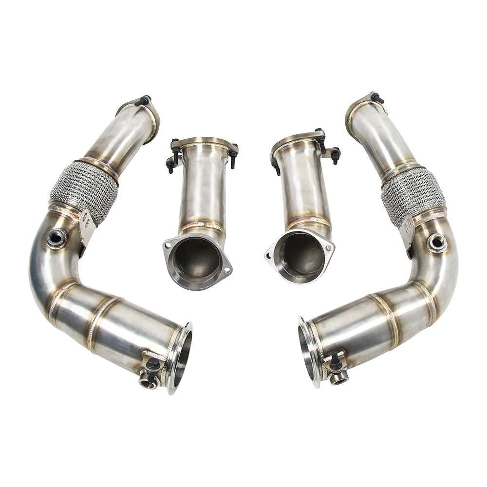 BMW X5 M F95 / X6 M F96 LCI 2024+ S68 4.4TT 304 Stainless Steel Race Downpipe