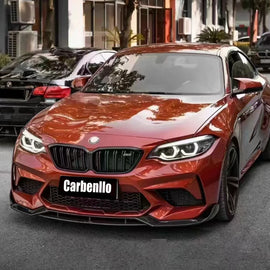 BMW M2 Competition F87 2016-2021 Carbon Fibre Front Bumper Lip