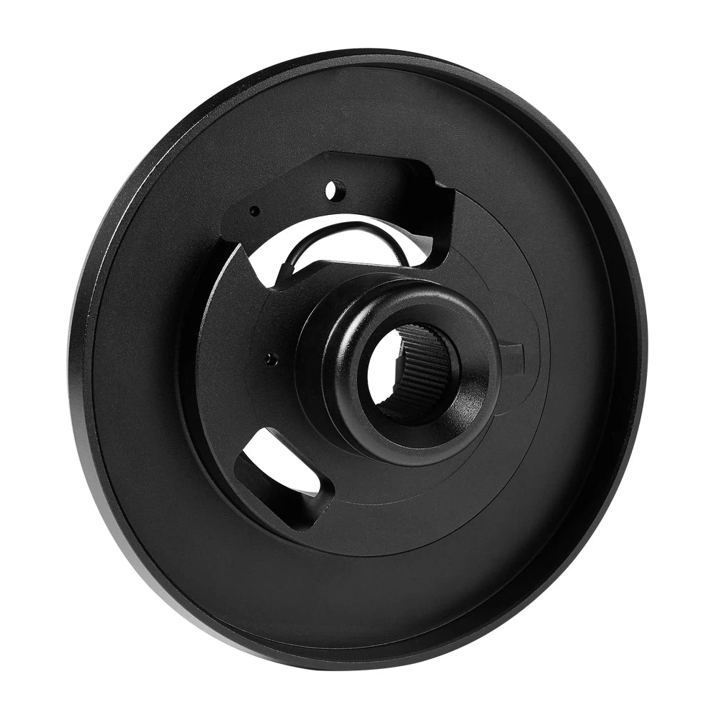 Short Steering Wheel Hub Adapter Boss Kit for BMW F22 F30 F32 - Black Aluminium