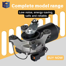 F00S282807 Universal Car Wiper Motor Replacement for Sedans & SUVs - 12V Windshield Wiper Motor Kit