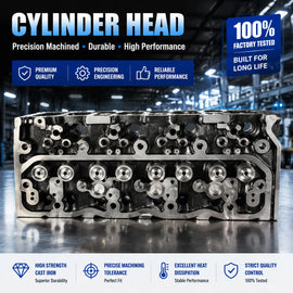 Isuzu Truck 4BD2 3.9L OHV 8V Diesel Cylinder Head (OEM 8971082870)