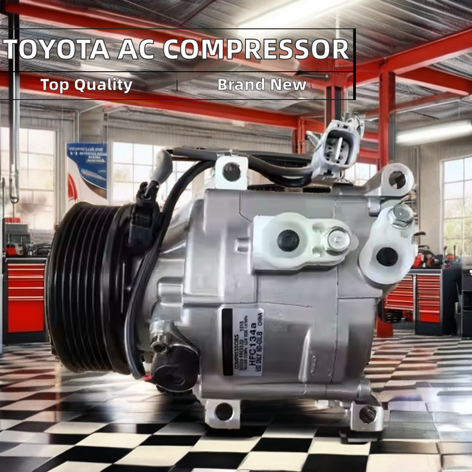 Air Conditioning Compressor with Clutch Assembly for Toyota Corolla 883101A580