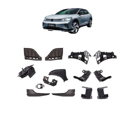 VW ID.4 / ID.5 / ID.4 Crozz 2020+ Front Bumper Components, Fog Light Frame & Air Duct 11G853665 11G807883