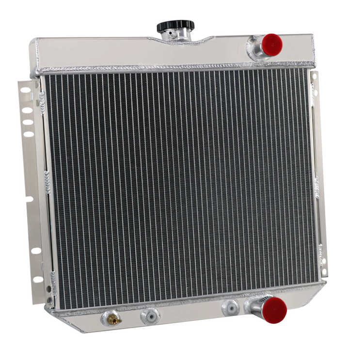 3-Row Aluminum Radiator for 67-69 Ford Mustang and 67-68 Mercury Cougar 4.7 5.0L