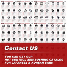 Load image into Gallery viewer, KINGSTEEL OEM 48655-36010 4865536010 Auto Suspension Parts Front Rubber Control Arm Bushing for TOYOTA COASTER RZB40 HZB50