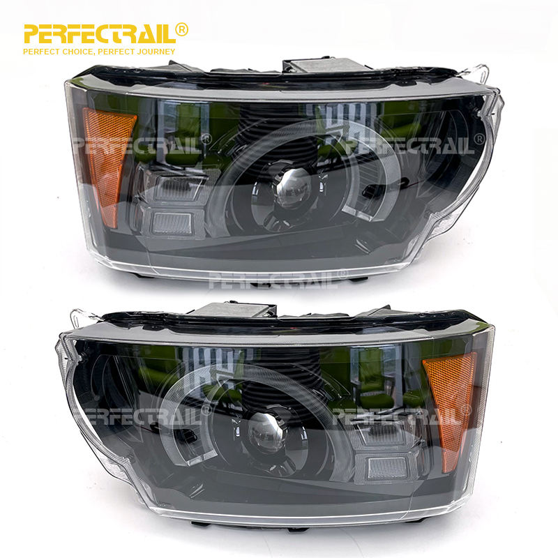 PERFECTRAIL Auto Parts Facelift Head Lamp Headlight for Land Rover Discovery 4 Upgrade Defender Style