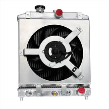 Load image into Gallery viewer, BENOS AUTO PARTS 2 Row Radiator Shroud Fan for HONDA CIVIC EJ EK DEL SOL EG INTEGRA DB 1992-2000