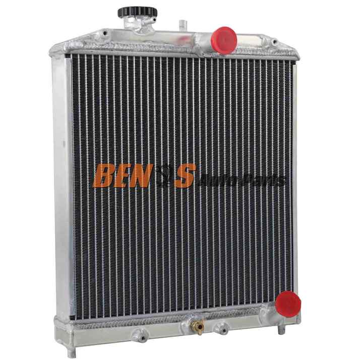4 Rows Aluminum Radiator for 1992-2000 HONDA CIVIC D15 EJ EK/DEL SOL EG/INTEGRA DB