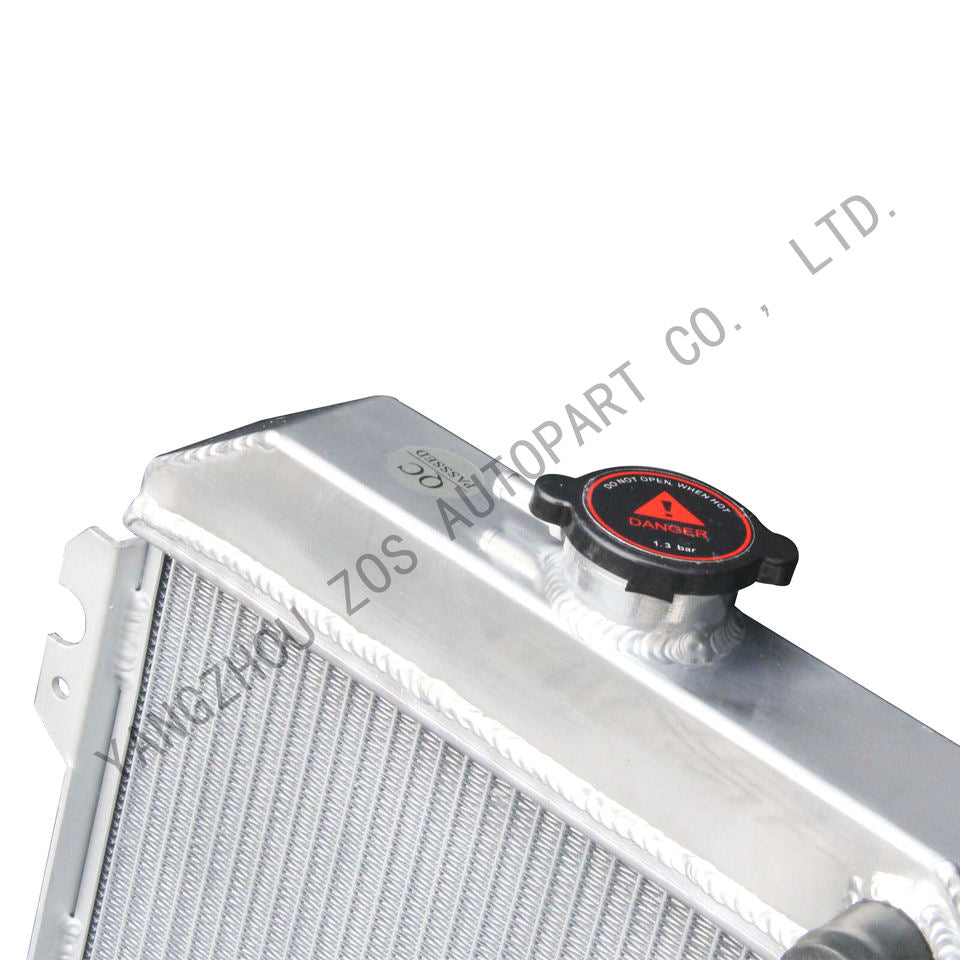 Aluminum Radiator for Nissan Datsun 1200 1.2L B110 A12 A12T MT 1970-1976 Elbow Pipe
