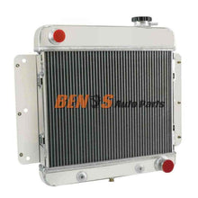 Load image into Gallery viewer, 4 Row Aluminum Radiator Shroud Fan Relay for Chevy II Nova L6 V8 1962-1967