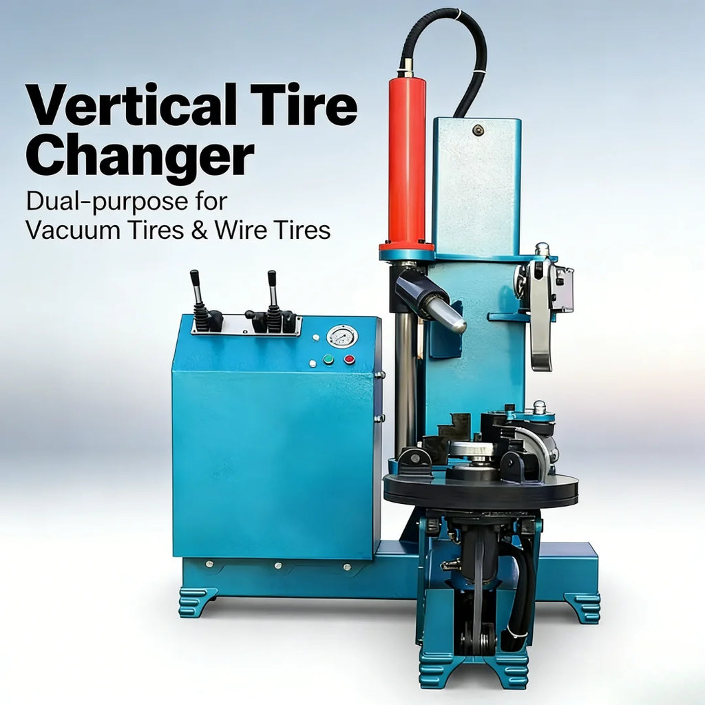 High Performance Vertical Tire Demount Machine, Hydraulic System, Long Service Life, Suitable for Car & Truck Tire