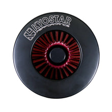 Load image into Gallery viewer, Universal 3 inch High Flow Cone Air Filter - Black / Red