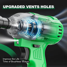 Load image into Gallery viewer, 20V Cordless Impact Wrench 320nm Max Torque Electric Drill for Car DIY Drop Shipping Available Stocked Local US Warehouse