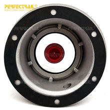 Load image into Gallery viewer, PERFECTRAIL 343-4009 Factory Trailer Parts 6 Hole Bolt-On Aluminum Wheel Hub Center Cap for Trailer Axles