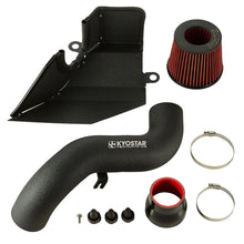 Load image into Gallery viewer, VW Golf GTI / Golf R Mk7 / Mk7.5, Jetta GLI &amp; Audi A3 / S3 / TT 3.5 inch Aluminium Cold Air Intake - Black / Red